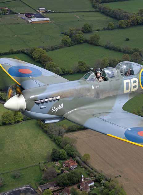 Fly in a Spitfire